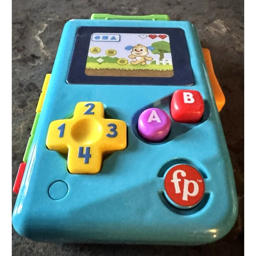 Fisher-Price Puppy's Adventure Handheld Learning Game Lights &‎ Sounds Toy